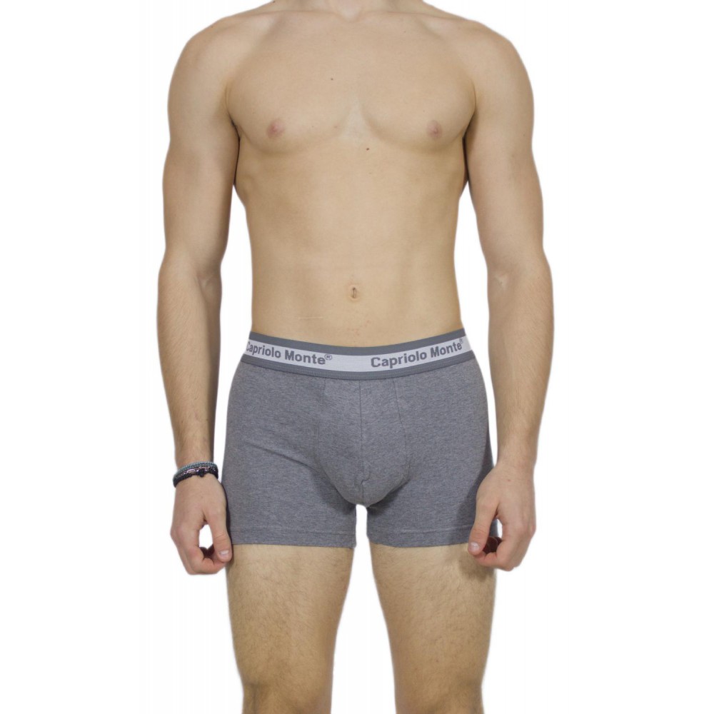 Men's-Boxer-Briefs-Charcoal-Grey- External -Elastic – Handicraft-wholesale- Tzitzi Underwear