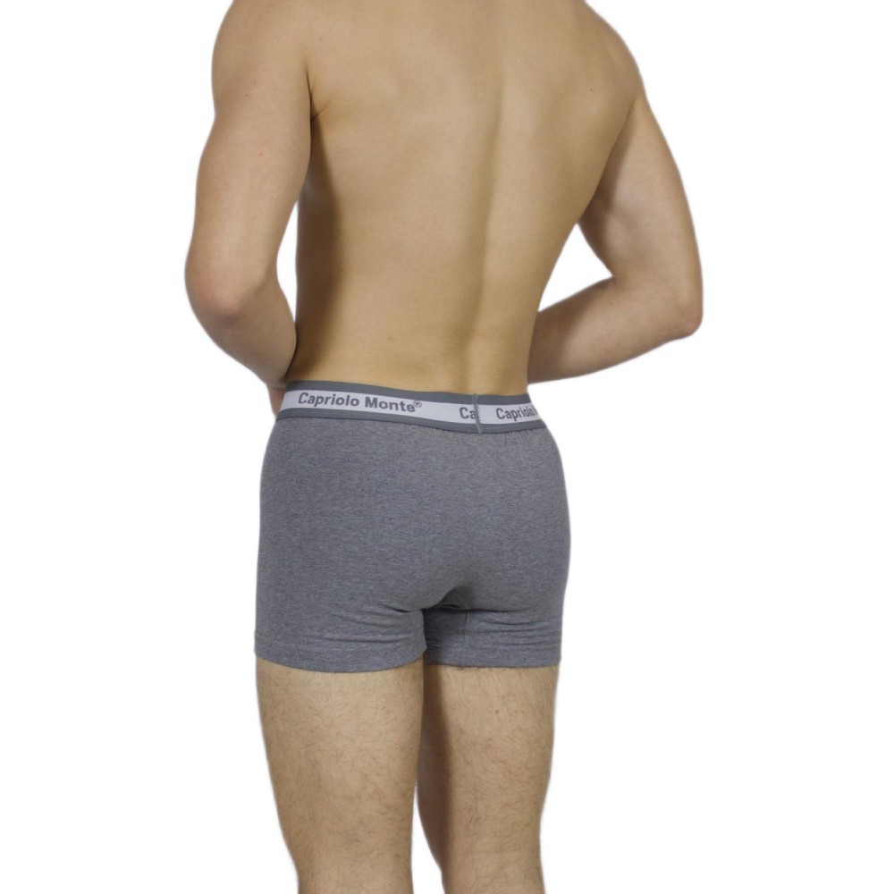 Men's-Boxer-Briefs-Charcoal-Grey- External -Elastic – Handicraft-wholesale- Tzitzi Underwear