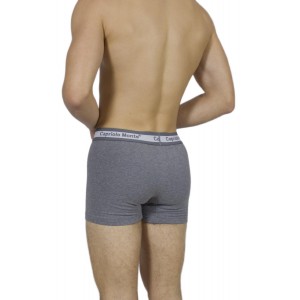 Men's-Boxer-Briefs-Charcoal-Grey- External -Elastic – Handicraft-wholesale- Tzitzi Underwear