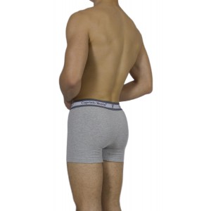 Men's-Boxer-Briefs-Grey-Melange- External -Elastic – Handicraft-wholesale- Tzitzi Underwear