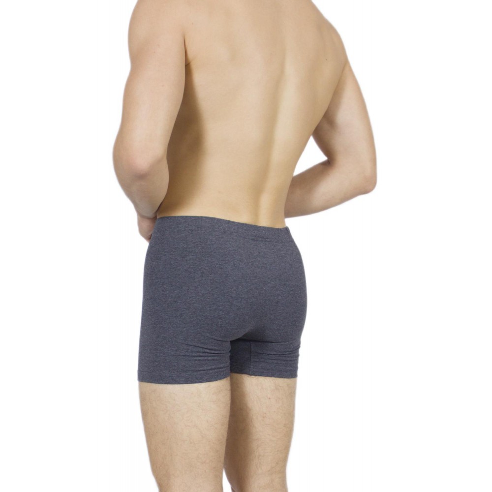 Men's Boxer Briefs Charcoal Grey with internal Elastic – Handicraft-wholesale- Tzitzi Underwear