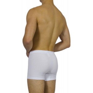 Men's Boxer Briefs White with internal Elastic – Handicraft-wholesale- Tzitzi Underwear