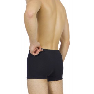 Men's Boxer Briefs Black with internal Elastic – Handicraft-wholesale- Tzitzi Underwear