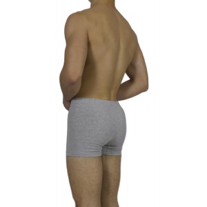 Men's Boxer Briefs Grey Melange with internal Elastic – Handicraft-wholesale- Tzitzi Underwear