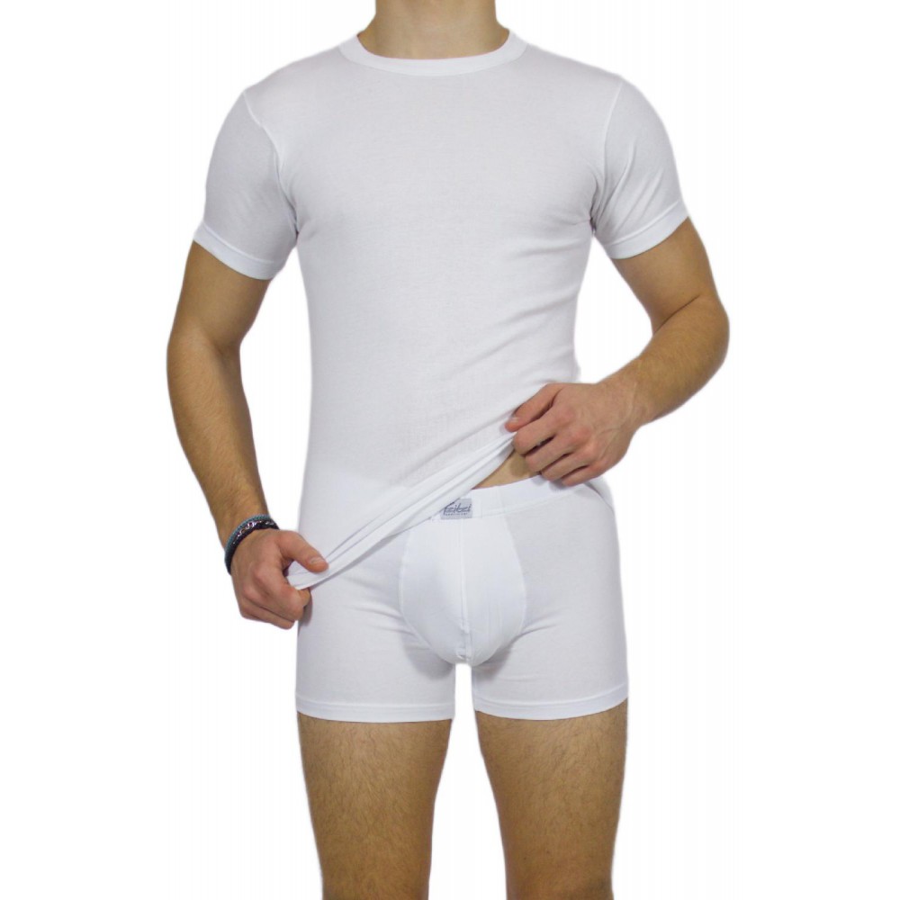 Men's Short Sleeve T-Shirt White -Craftsmanship-Wholesale