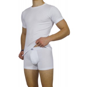 Men's Short Sleeve T-Shirt White -Craftsmanship-Wholesale