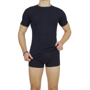 Men's Short Sleeve T-Shirt Black -Craftsmanship-Wholesale