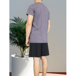 mens-summer-cotton-pajamas-charcoal-Couple-print-greek-manufacturer-tzitzi-underwear