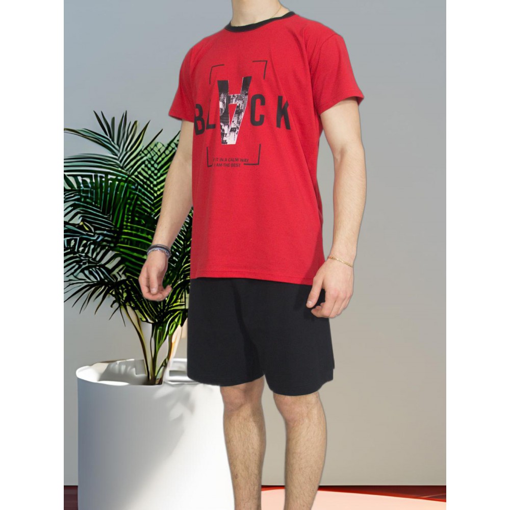 mens-summer-cotton-pajamas-red-black-print-greek-manufacturer-tzitzi-underwear