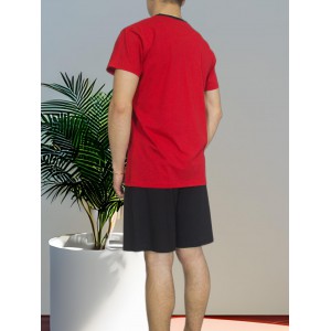 mens-summer-cotton-pajamas-red-black-print-greek-manufacturer-tzitzi-underwear