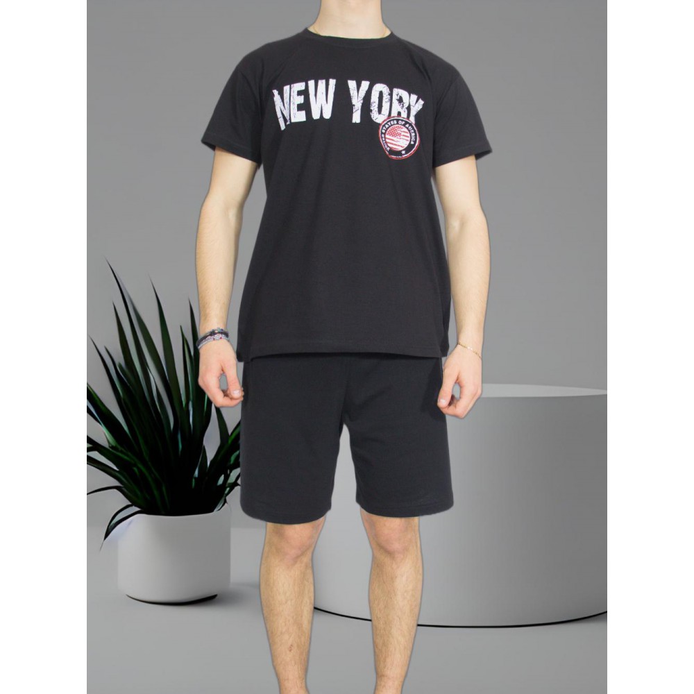 mens-Summer-pajamas-cotton-Black-print-New-York-greek-underwear-factory-wholesale-tzitzi-underwear