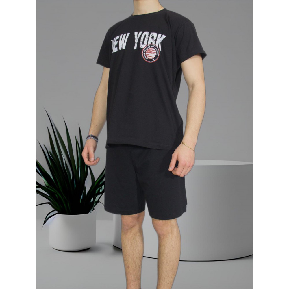 mens-Summer-pajamas-cotton-Black-print-New-York-greek-underwear-factory-wholesale-tzitzi-underwear