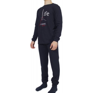 mens-winter-pajamas-cotton-Black-print-Life-greek-underwear-factory-wholesale-tzitzi-underwear