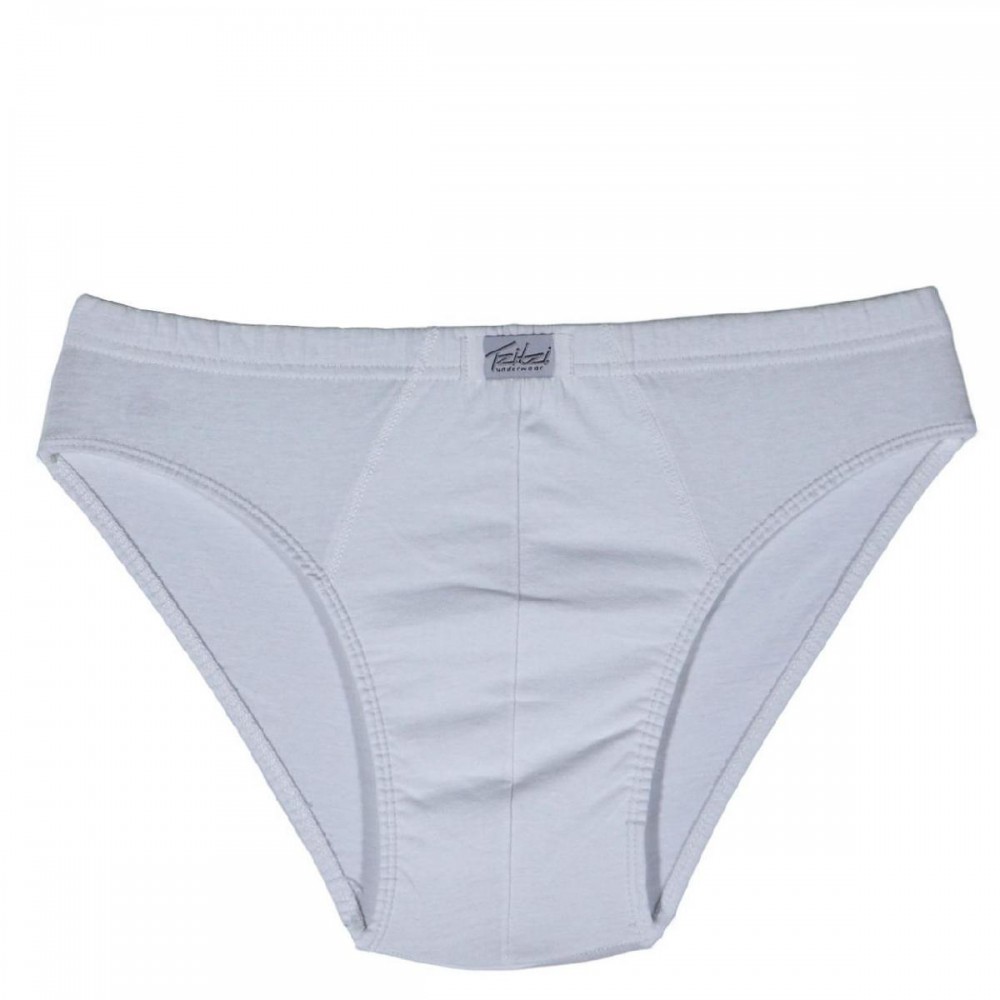 Men's Briefs White with Internal Elastic – Handicraft-wholesale- Tzitzi Underwear