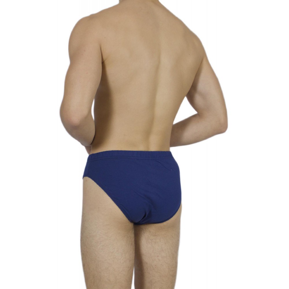 Men's Briefs Νavy Βlue with Internal Elastic – Handicraft-wholesale- Tzitzi Underwear