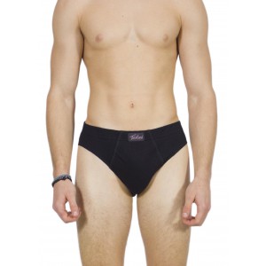 Men's Briefs Black with Internal Elastic – Handicraft-wholesale- Tzitzi Underwear