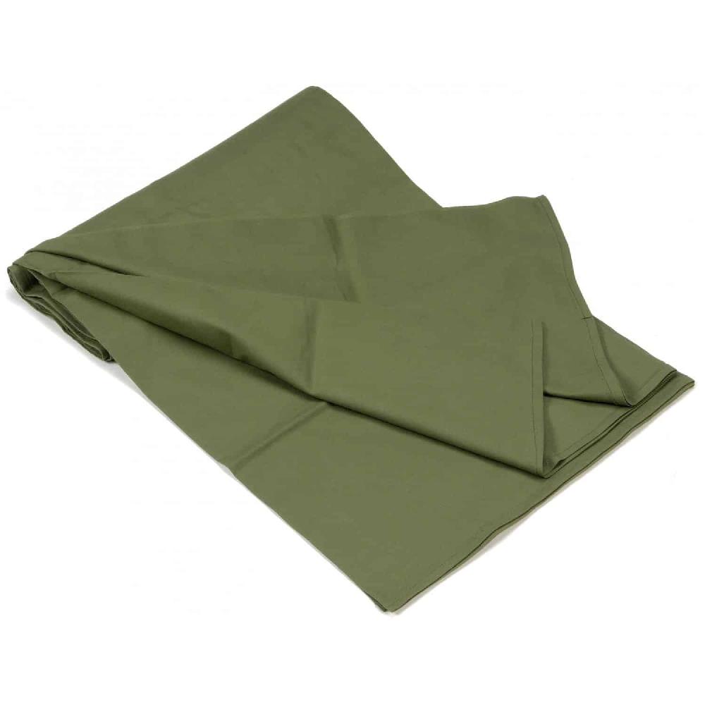 Khaki-cotton-army-bed-sheet-set