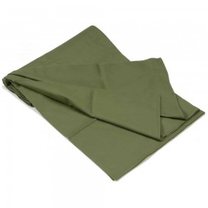 Khaki-cotton-army-bed-sheet-set