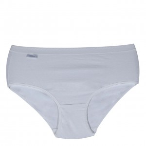 Women's Cotton Midi 3/4 Briefs White Wide Elastic - Lingerie Manufacturer - Wholesale - Tzitzi Underwear