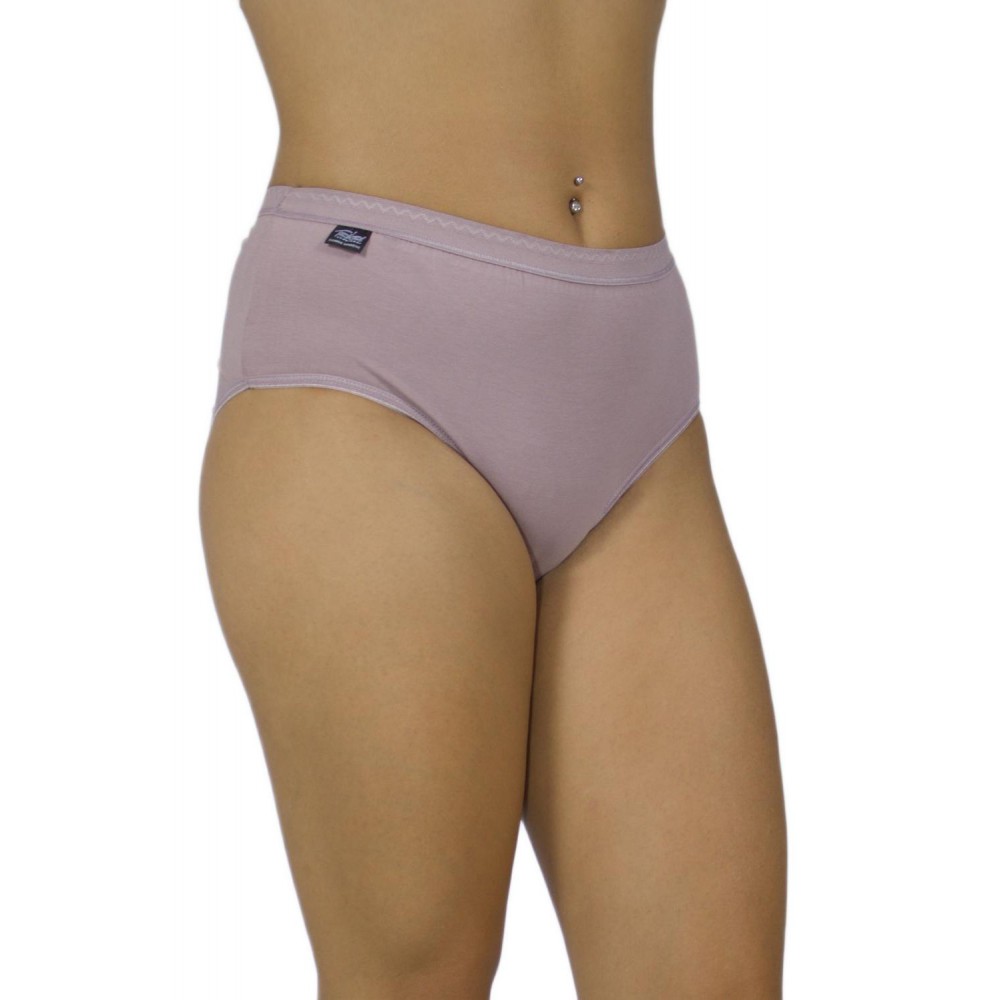 Women's Cotton Midi 3/4 Briefs Mocha Wide Elastic - Lingerie Manufacturer - Wholesale - Tzitzi Underwear