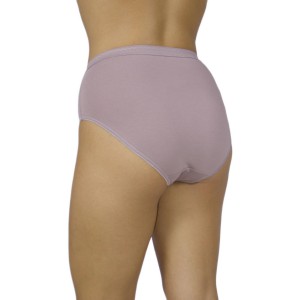 Women's Cotton Midi 3/4 Briefs Mocha Wide Elastic - Lingerie Manufacturer - Wholesale - Tzitzi Underwear