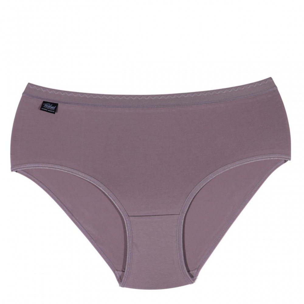 Women's Cotton Midi 3/4 Briefs Mocha Wide Elastic - Lingerie Manufacturer - Wholesale - Tzitzi Underwear