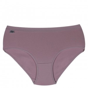 Women's Cotton Midi 3/4 Briefs Dusty Pink Wide Elastic - Lingerie Manufacturer - Wholesale - Tzitzi Underwear