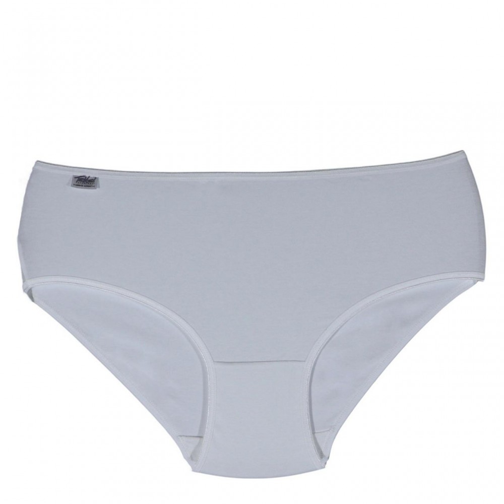 Women's Cotton Midi 3/4 Briefs White thin Elastic - Lingerie Manufacturer - Wholesale - Tzitzi Underwear