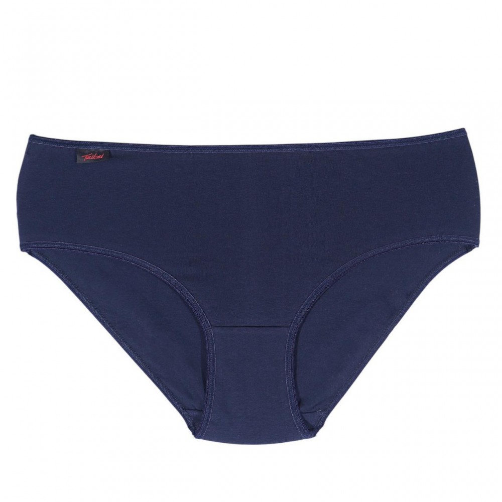 Women's Cotton Midi 3/4 Briefs Navy Blue thin Elastic - Lingerie Manufacturer - Wholesale - Tzitzi Underwear