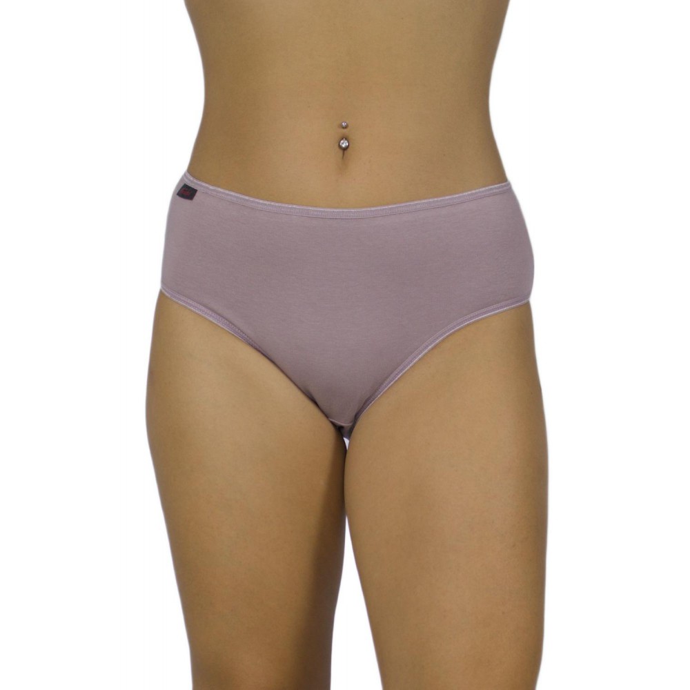 Women's Cotton Midi 3/4 Briefs Mocha thin Elastic - Lingerie Manufacturer - Wholesale - Tzitzi Underwear