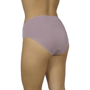 Women's Cotton Midi 3/4 Briefs Mocha thin Elastic - Lingerie Manufacturer - Wholesale - Tzitzi Underwear