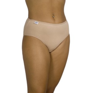 Women's Cotton Midi 3/4 Briefs Beige thin Elastic - Lingerie Manufacturer - Wholesale - Tzitzi Underwear