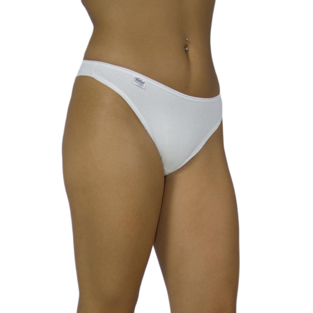 Women's Brazil Briefs Push-Up White - Cotton Underwear - Lingerie Manufacturer - Wholesale - Tzitzi Underwear