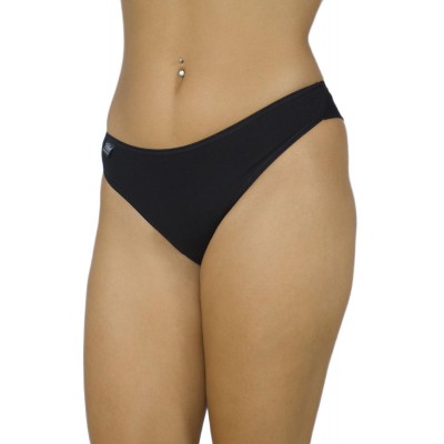 Women's Cotton Brazil Briefs (Push-Up Effect & Seamless) - Black | Tzitzi Underwear