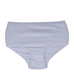 womens-high-waisted-midi-3/4-cotton- Motif -white-lingerie-factory-wholesale-Tzitzi Underwear