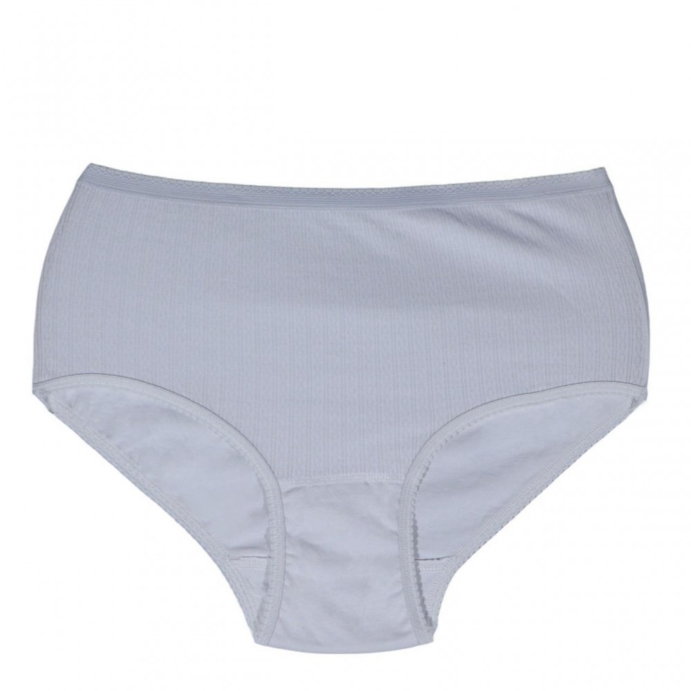 womens-high-waisted-midi-3/4-cotton-jacquard-white-lingerie-factory-wholesale-Tzitzi Underwear
