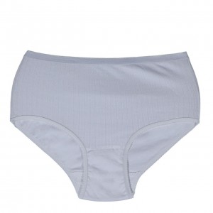 womens-high-waisted-midi-3/4-cotton-jacquard-white-lingerie-factory-wholesale-Tzitzi Underwear