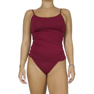 Womens-slim-fit-tank-top-Bordeaux-thin-straps-cotton-top-wholesale-Greece