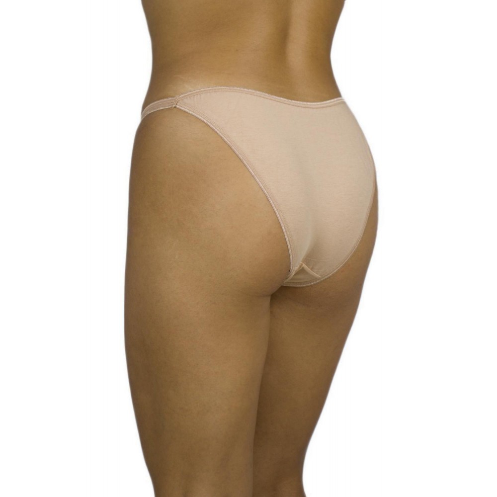 womens-cotton-bikini-briefs-with-thin-side-cords-Beige-underwear-factory-wholesale-Tzitzi Underwear