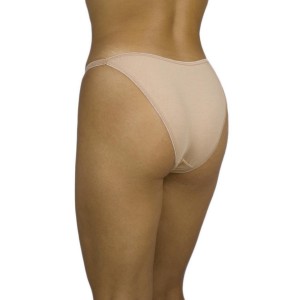 womens-cotton-bikini-briefs-with-thin-side-cords-Beige-underwear-factory-wholesale-Tzitzi Underwear