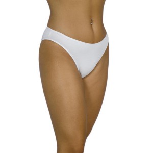 Women's Bikini Tai Briefs Seamless White - Cotton Underwear - Lingerie Manufacturer - Wholesale - Tzitzi Underwear