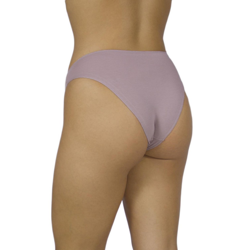 Women's Bikini Tai Briefs Seamless Mocha - Cotton Underwear - Lingerie Manufacturer - Wholesale - Tzitzi Underwear