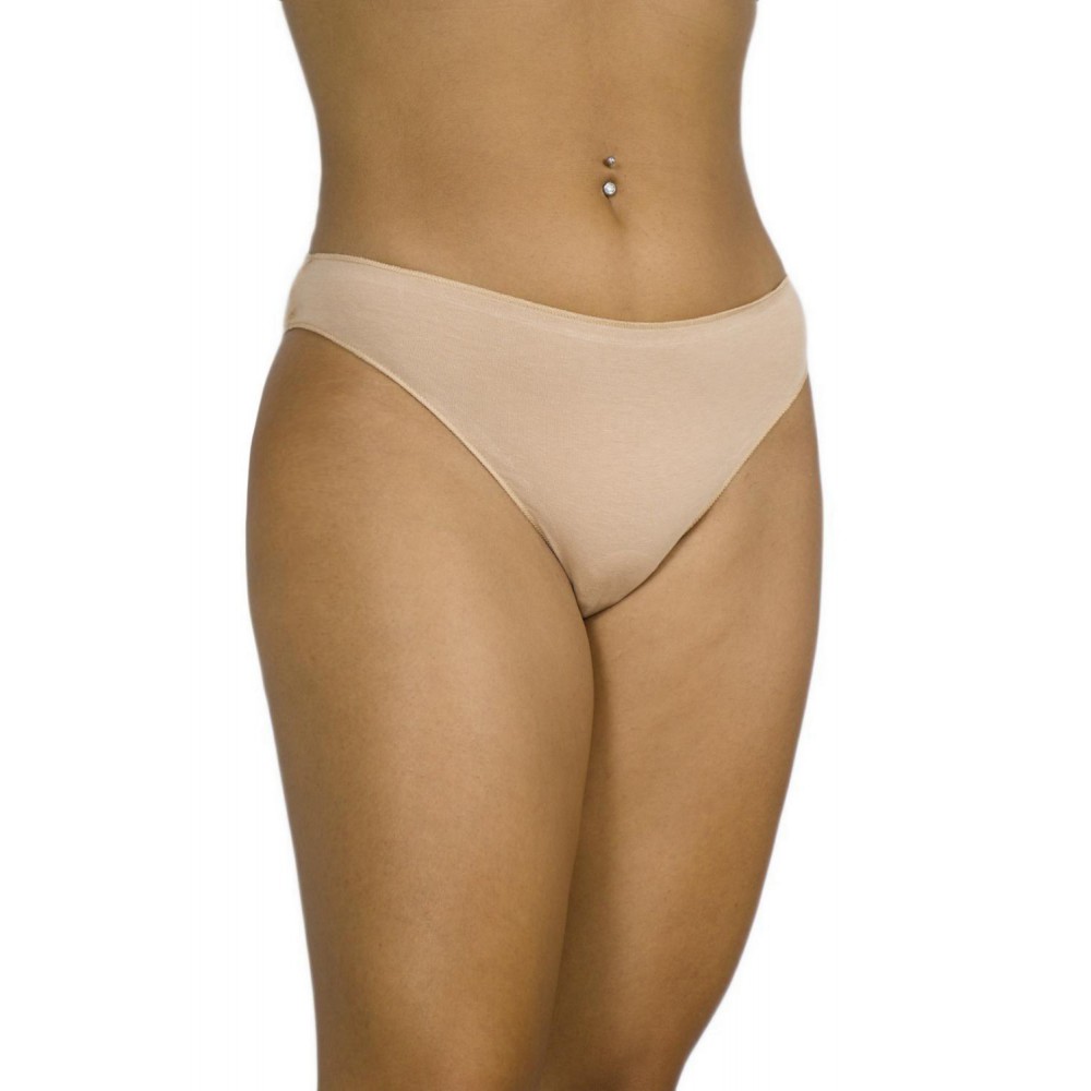 Women's Bikini Tai Briefs Seamless Beige skin - Cotton Underwear - Lingerie Manufacturer - Wholesale - Tzitzi Underwear