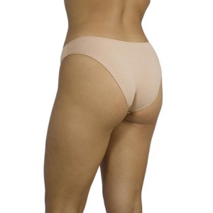 Women's Bikini Tai Briefs Seamless Beige skin - Cotton Underwear - Lingerie Manufacturer - Wholesale - Tzitzi Underwear