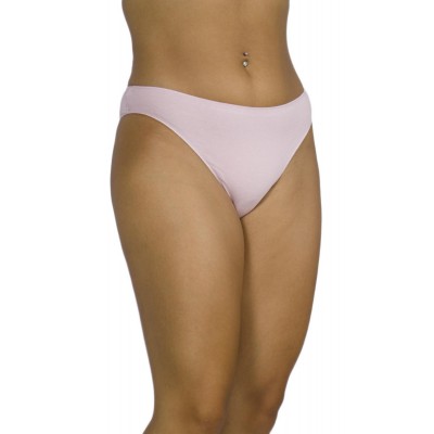 Women's Seamless Cotton Bikini Tai Briefs - Dusty Pink | Tzitzi Underwear