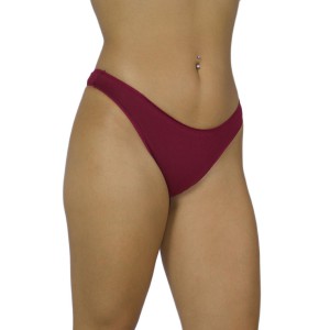 Women's Brazil Briefs Seamless Bordeaux - Cotton Underwear - Lingerie Manufacturer - Wholesale - Tzitzi Underwear