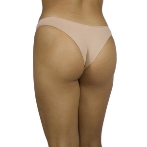 Women's Brazil Briefs Seamless Beige - Cotton Underwear - Lingerie Manufacturer - Wholesale - Tzitzi Underwear